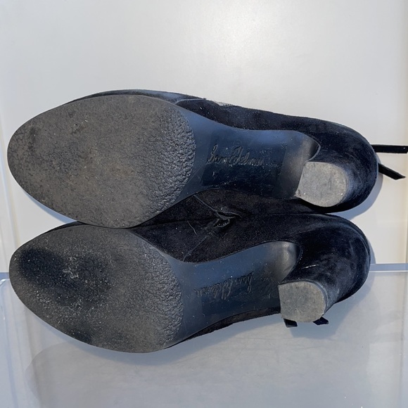 Sam Edelman Black Suede Booties - Picture 9 of 11